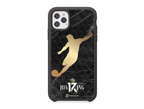 Funda PHONECASES3D iPhone 12 - Oficial Real Betis Fc (Piel Sintética - Negro)