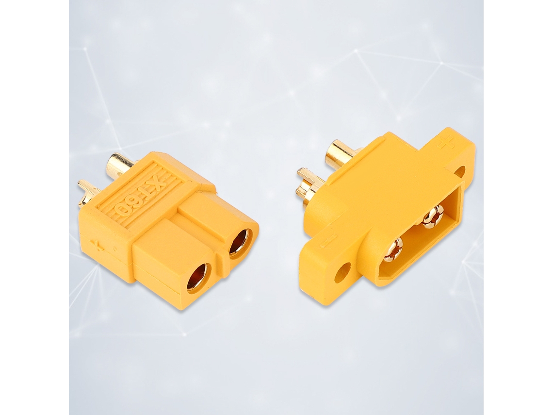 2026as-5 Pares Conector Xt60e Mxt60 Macho Hembra Montable Para Modelo Rc Multicoptero
