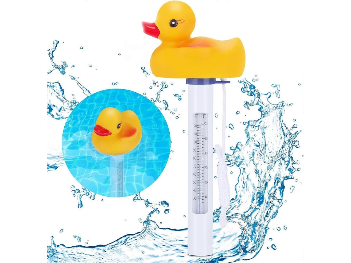 Termómetro flotante para piscina, termómetro para piscina Duck GOKOCO