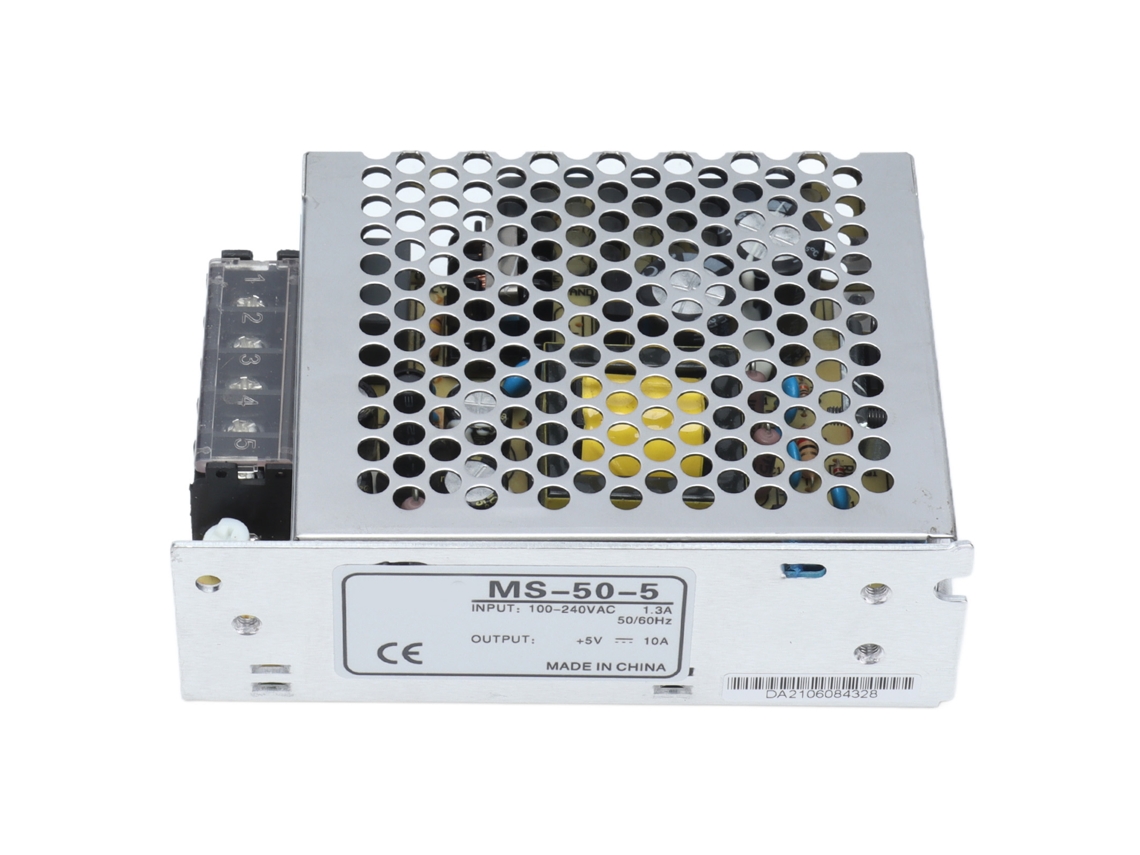 Transformador de potencia Berm de 100-240 V CA para tira LED MS-50-5