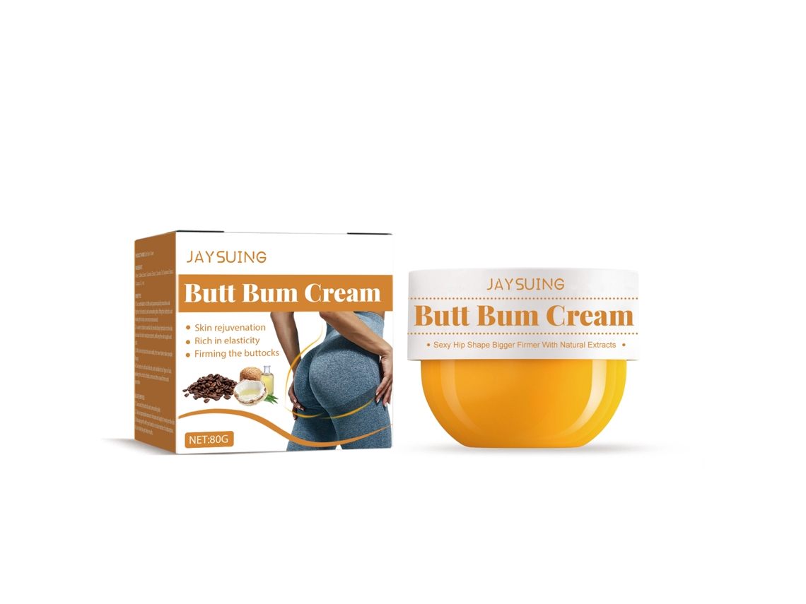 Crema reafirmante para glúteos con efecto rápido y duradero.