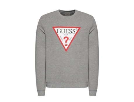 Camiseta para Hombre GUESS JEANS (XXL - Gris)