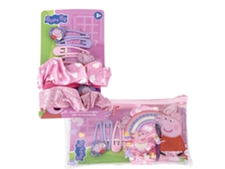 Accesorios para el cabello de Peppa Pig rosa, 10 piezas
