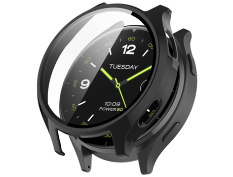 Funda protectora de reloj para Xiaomi Mi Watch 2 Negro