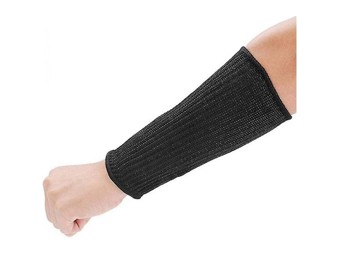 2026-mangas Resistentes Al Corte Nivel 5, 20cm, Par De Protecciones Para Antebrazos, Reutilizables, Negro