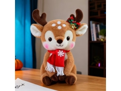 Nuevo reno navideño de peluche, muñeco de trapo, regalo de Navidad. Tamaños de 4 a 30 cm. Yunzii