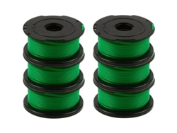 2026-6 Bobinas Verdes Para Cortacésped Gl7033 Gl8033 Gl9035 A6482 Con Cuerda 5.9m 2mm