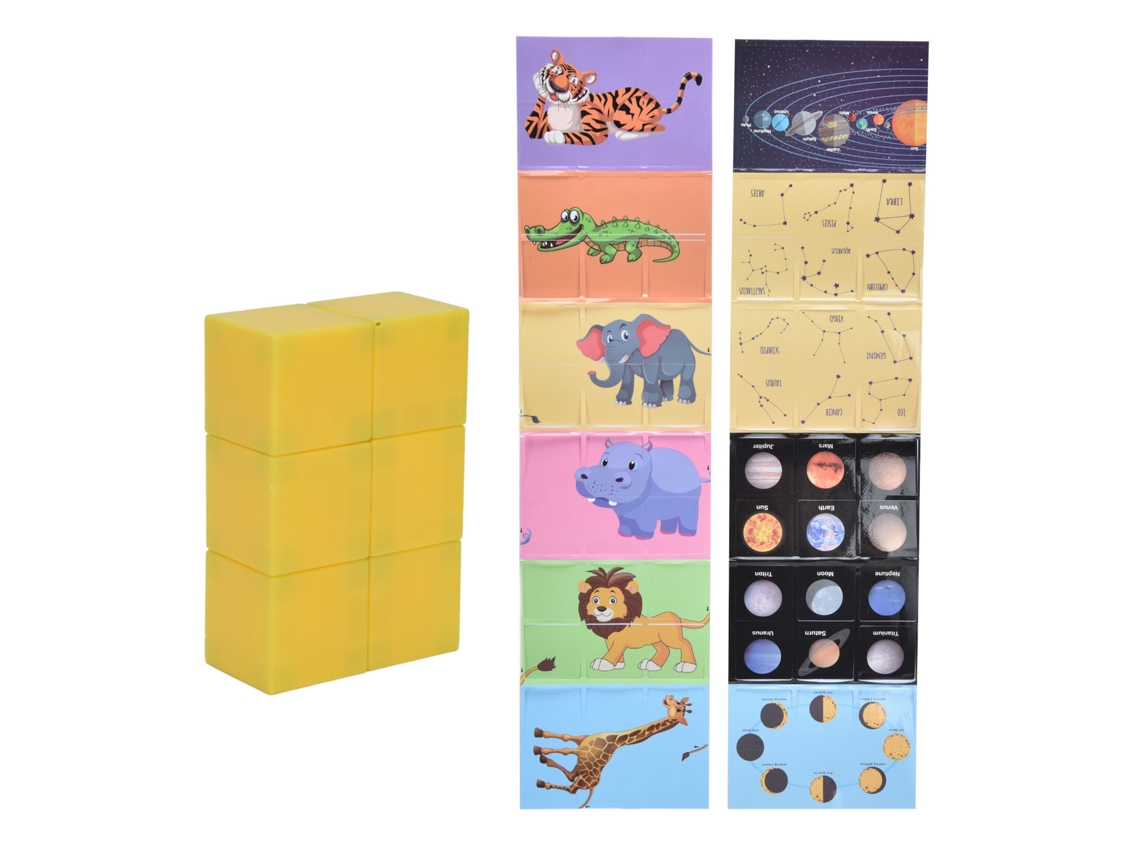 Bloques Magnéticos De Construcción Para Niños, Juguete Educativo De Rompecabezas De Animales, Para Mayores De 3 Años.