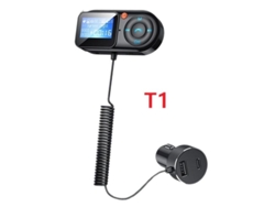 Transmisor FM Bluetooth 5,0, reproductor de Mp3 para coche, Kit manos libres para coche, LCD, Audio auxiliar, carga USB, PD18W, accesorios para coche, módulo FM ENZONS