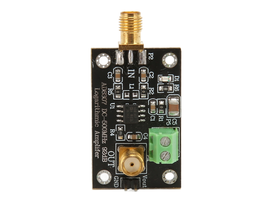 Detector De Potencia De Rf Logarítmico Ad8307 Medidor De Potencia De Radiofrecuencia De Cc De 500 Mhz