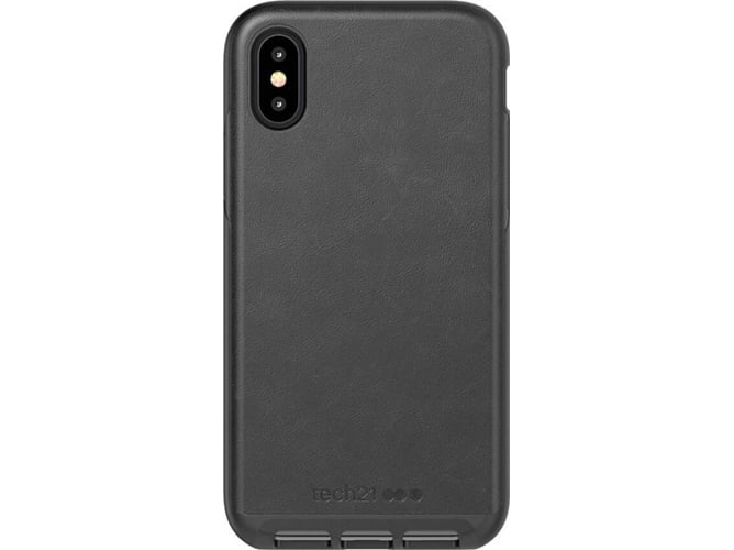 Funda iPhone X TECH21 Evo Luxe Negro