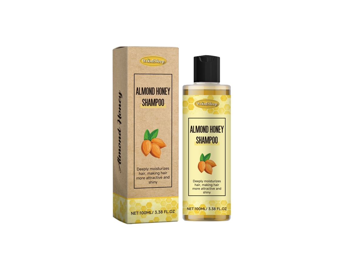 Champú natural de miel y almendras