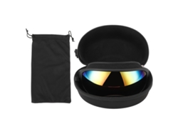 Gafas Para Perros Antiuv Resistentes A Impactos Ajustables Para Razas Grandes Lentes Rojas Accesorios De Mascotas