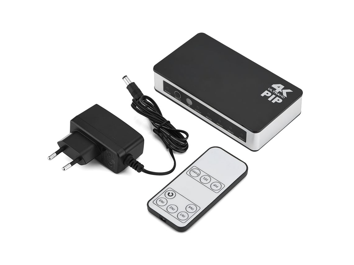 Convertidor de vídeo y extractor de audio con conmutador HDMI