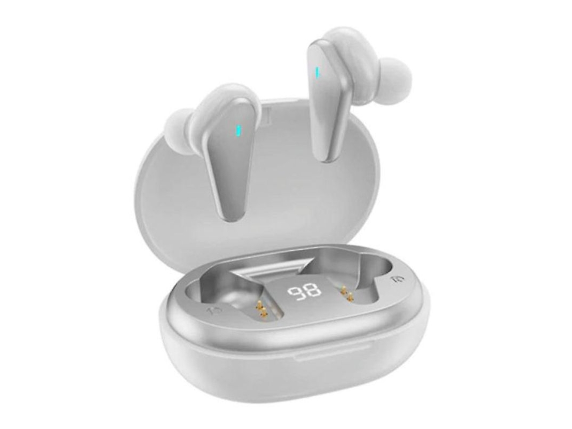 Auriculares Inalámbricos Bluetooth 5.0 Tws - Diseño Ergonómico, Duraderos Y Con Audio De Alta Calidad - Blanco