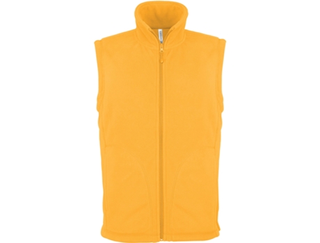 Chaleco para Hombre KARIBAN Luca Amarillo para Multideportes (XXL)