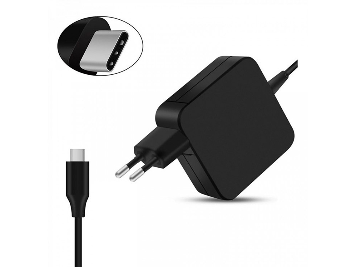 Cargador Usb Tipo-C Usb-C 90W 5V-3A 5.2V-2.4A 9V-3A 12V-3A 15V-3A 20V-4.5A 20.3V-4.3A GREEN COMPUTER