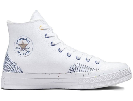 Zapatillas CONVERSE Chuck 70 Stitched Unisex (39.5 - Blanco)
