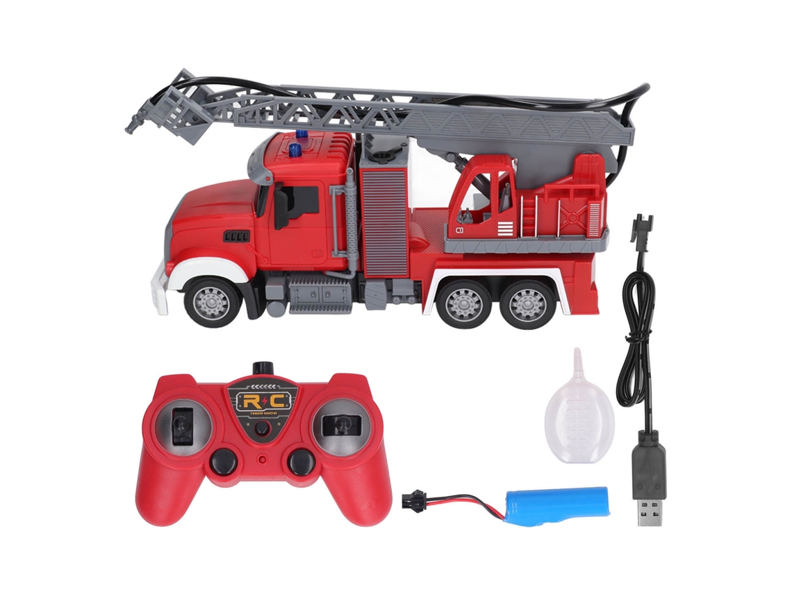 Brinquedo De Guindaste Rc Tractor De Construção Controle Remoto Anti-interferência Presente Para Crianças