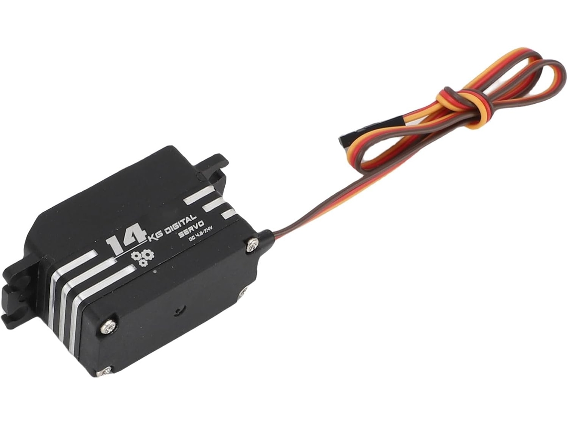 Servo Digital, Rotación De 180°, 14 Kg, Engranajes Metálicos De Alta Resistencia, Para Coches, Camiones Y Barcos Rc.
