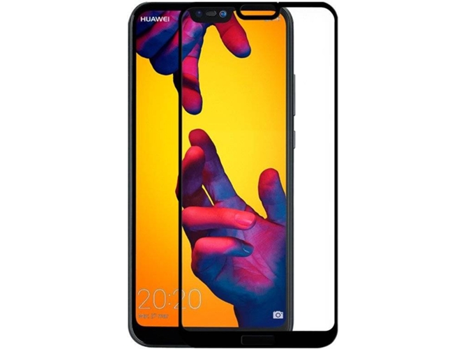 Protector de Cristal Templado Huawei P20 Lite Full 3D Negro