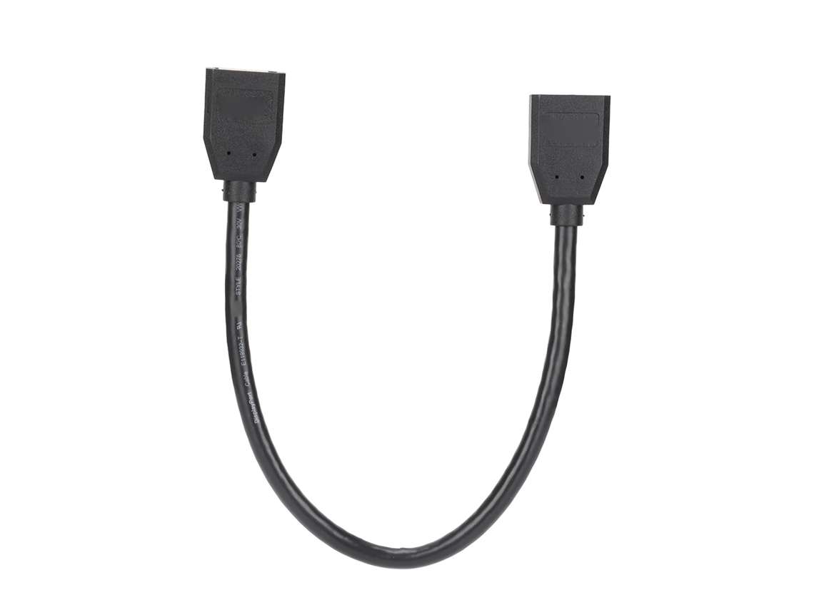 Cable DP hembra a hembra compatible con 8k 60hz 4k 120hz