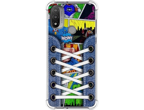 Carcasa Motorola Moto E20 TUMUNDOSMARTPHONE Dibujos Antigolpes Multicolor
