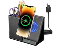 Suporte de Mesa para Canela com Carregador Indutivo de 10 W, Tamanho S ZYBLSSBB