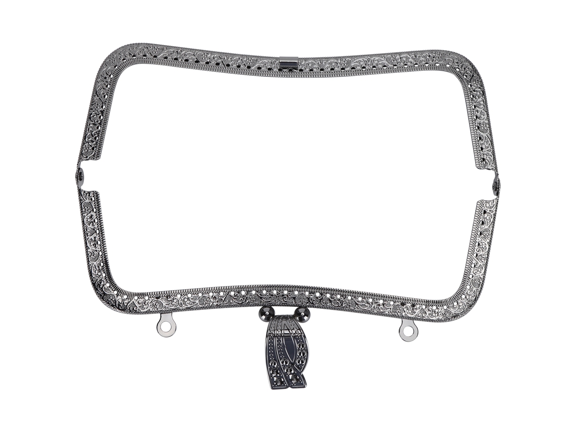 Marco Metálico Retro De 20 Cm Para Bolso Con Cierre De Broche Para Manualidades B01-027—00479