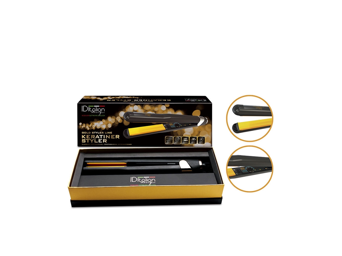 Plancha de Pelo POSTQUAM Gold Styler (120ºC-230ºC)