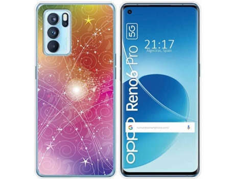 Carcasa Oppo Reno 6 Pro 5G TUMUNDOSMARTPHONE Abstracto