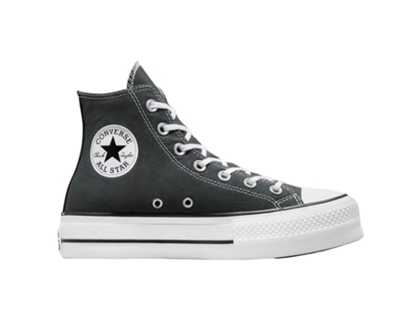 CONVERSE, Chuck Taylor All Star Lift, Zapatillas, Sportwear, Plataforma, Plantilla EVA, Mujer, Negro, CVA07927C_323//