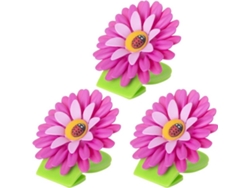 Pinza Con Imán VIGAR Rosa, Verde (ABS, Goma, PP, Imán; Hierro, Aluminio, Boro - 15 x 6 x 15 cm)