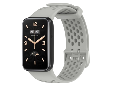 Correa Smartwatch para Xiaomi Mi Band 7 Pro TPU Transpirable (Gris)