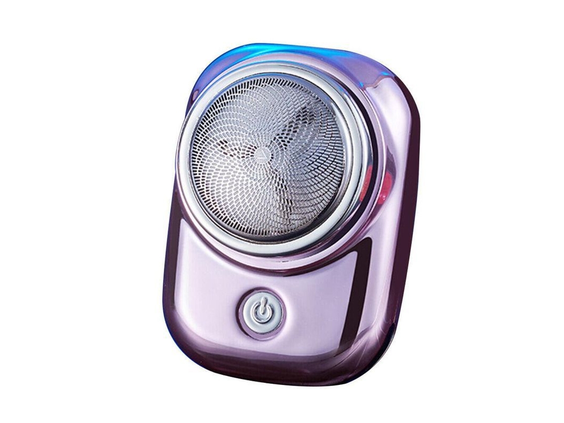 Mini Afeitadora Eléctrica Portátil Para Hombre Con Carga Usb, Totalmente Lavable, 6 Cuchillas, Batería Recargable.