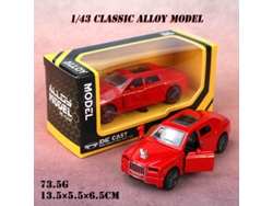 Coche De Juguete A Escala 1/43, Modelo Realista De Aleación Con Mecanismo De Retroceso, Juguete Para Niños.