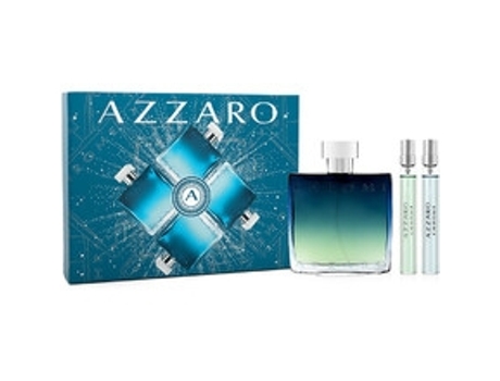 AZZARO - Chrome Eau de Parfum Dárková sada EDP 100 ml, miniaturka EDP 10 ml a miniaturka EDT 10 ml 100ml
