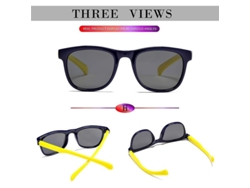 2026-gafas De Sol Infantiles Con Marco Flexible Tpee Y Protección Uv100% Polarizadas Para Niños 3-10 Años