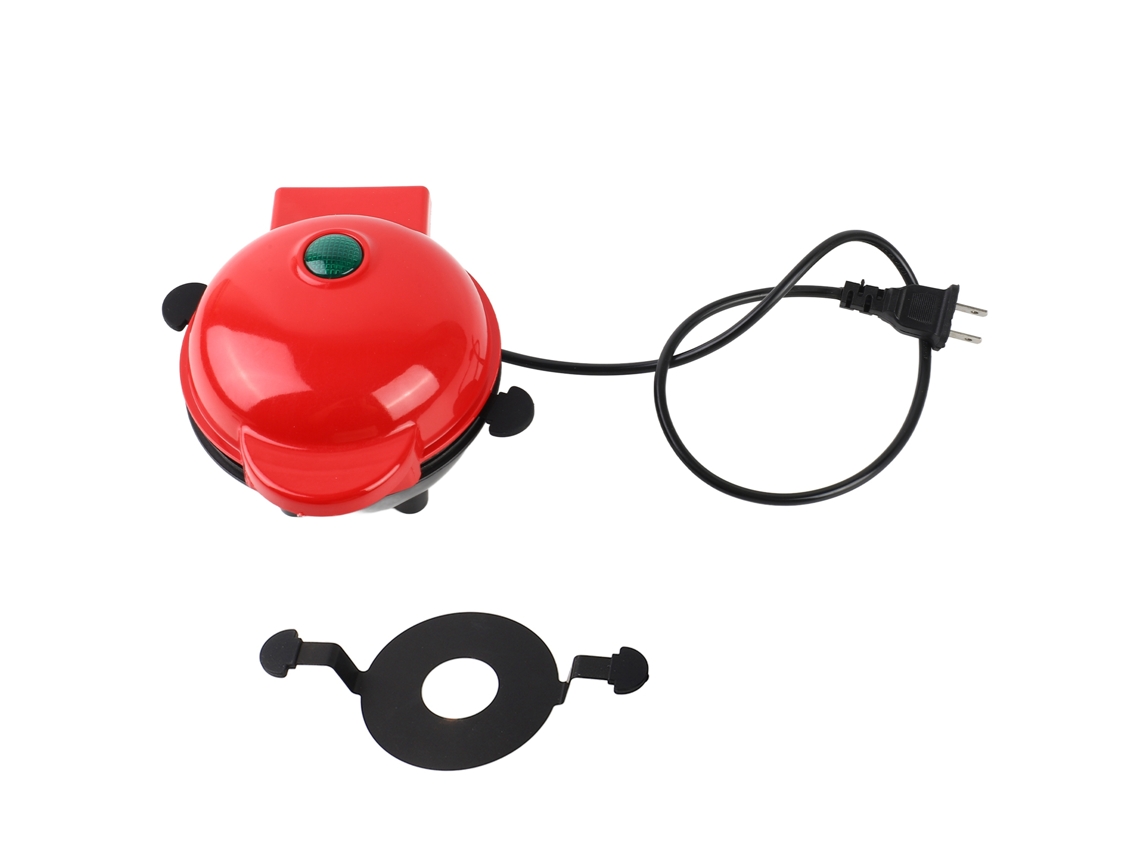 Mini Máquina Eléctrica Para Hacer Donas Con Forma De Flor, Con Bandeja Extraíble Antiadherente, Para Uso Doméstico Y Comercial.