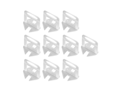 Kit De Nivelador De Azulejos Con 300 Piezas Sistema De Nivelación Espaciadores Herramienta Para Pared Y Suelo Base Transparente 2.0mm