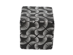 Cubo Geométrico Magnético De Abs, Rompecabezas Para Descompresión Diaria, Blanco Y Negro.