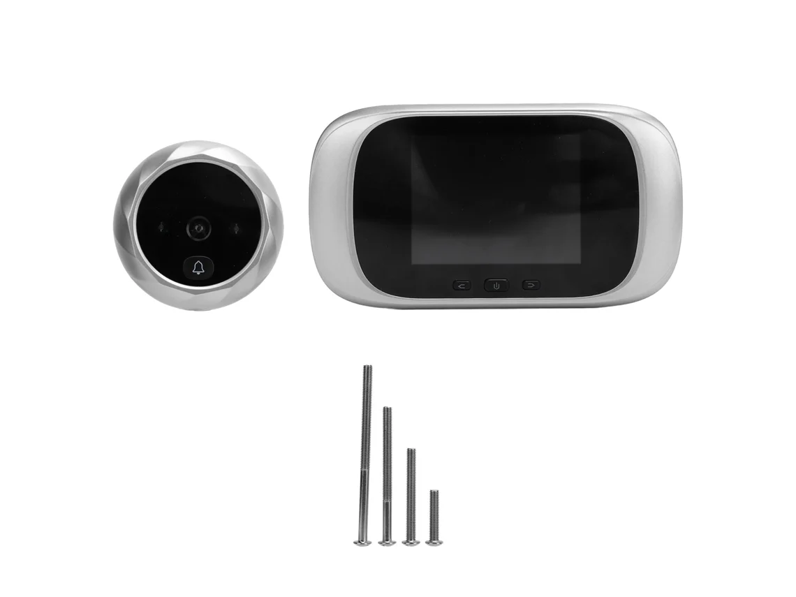 Timbre Con Pantalla Lcd Y Mirilla Para Seguridad Del Hogar Brilvibera_ozo