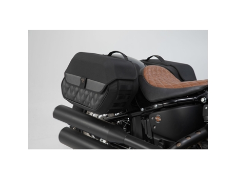 Sistema de maletas laterales para moto SW-MOTECH LH2/LH1 Legend Gear 25,5/19,5 l. Softail StrBob (17-), Standard (20-)