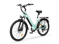 Bicicleta Elétrica Urbana Eskute C202, Motor De 250 W, Bateria Amovível De 48 V E 17,5 Ah.