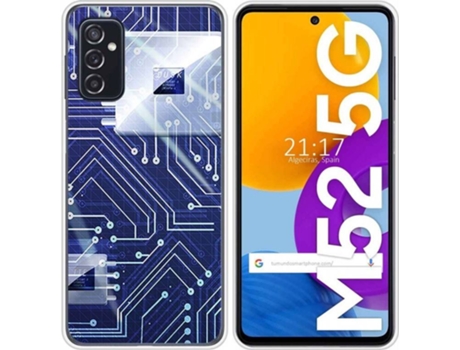 Carcasa Samsung Galaxy M52 5G TUMUNDOSMARTPHONE Circuito Multicolor