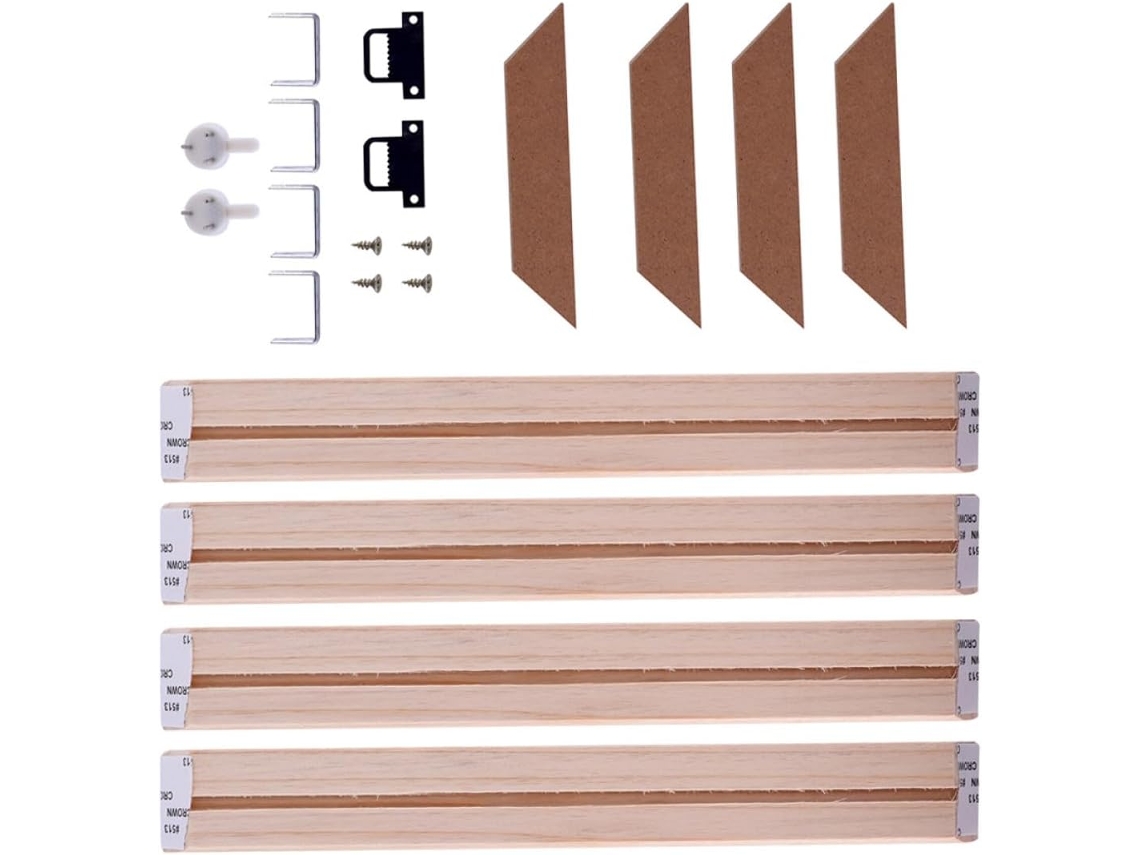 Marco de fotos de madera de 35x45 cm para pared, oficina o estante. CHABERLU