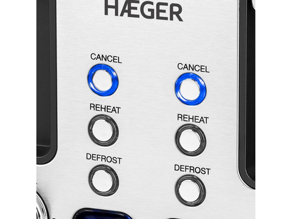 Tostadora HAEGER TO-17D.015A (Gris - 1750 W)