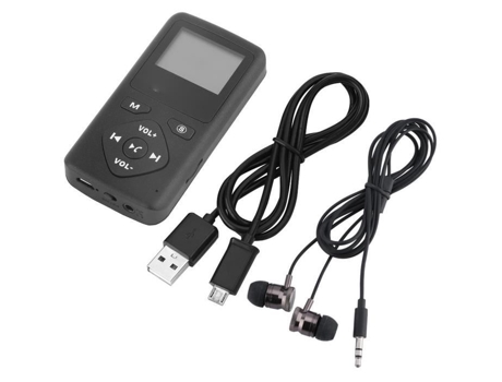 Receptor de Radio HURRISE Dab/Dab Reproductor de Radio Digital Portátil Radio Fm Reproductor de Mp3 con Placa de Sonido