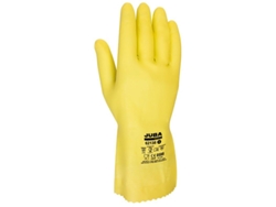 Guante Para Trabajo Con Químicos Eco. Látex/algodón Talla 7 Juba