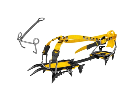 Crampons GRIVEL Crampons Alpinismo Air Tech Dual-matic Evo Amarelo
